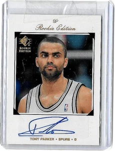 TONY PARKER 2007-08 SP ROOKIE EDITION CERTIFIED AUTOGRAPH - Picture 1 of 1