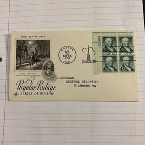 US 1048 FDC Paul Revere ArtCraft - Picture 1 of 4