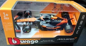 McLaren MCL 38 Miami Gp 2024 Burago die cast 1:43 - Picture 1 of 1