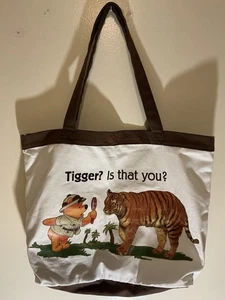 Selten Neu ohne Etikett Disney Parks Das Tierreich groß Winnie Puuh Vintage Beuteltasche Tasche - Bild 1 von 6