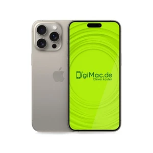 Apple iPhone 15 Pro Max 512GB Titan Natur 5G iOS Smartphone - Garantie - Bild 1 von 1