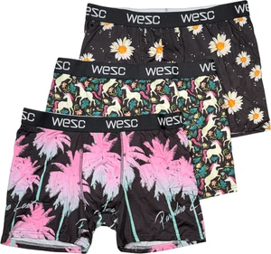 WeSC Boxershorts / Unterwäsche - NEU Herren Größe XL 3er Pack mehrfarbig - #47379-H1 - Bild 1 von 1