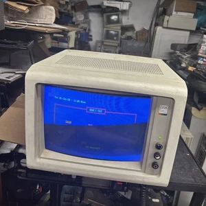 Monitor display a colori IBM 5153 vintage - completamente testato funziona benissimo - Foto 1 di 14