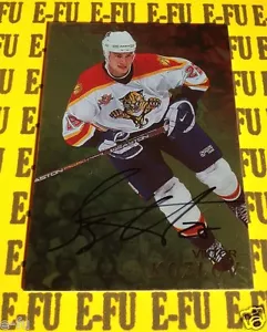 1998-99 BAP Hockey VIKTOR KOZLOV Autograph Gold Florida Panthers #60 Auto - Picture 1 of 1