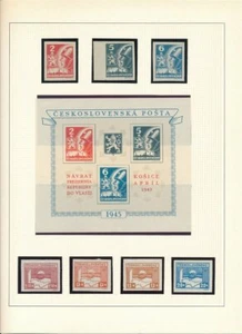 Czechoslovakia 1945 - 1968 ** MNH Complete - Picture 1 of 1