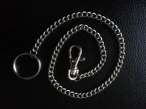 Kellnerkette Schlüsselkette Geldbörsenkette Gliederkette Messerkette Biker Kette - Bild 1 von 1