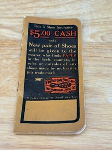 1940's Red Goose Shoe Friedman Shelby Shoes Advertising Notebook Ephemera - Picture 1 of 5