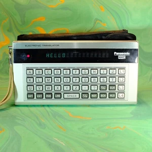 ¡Computadora de traducción Panasonic HHC RL T500 con chips inglés, francés y alemán! - Imagen 1 de 8