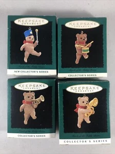 Hallmark Marsch der TEDDYBÄREN komplette Miniatur Ornament Serie in Boxen - Bild 1 von 5