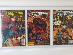 DC Comics - ERADICATOR - Lot #1, 2, 3 - von Superman - 1996 - komplette Auflage - Bild 1 von 5