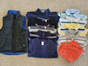 Boys Size 5-6 Fall/Summer Clothes Lot of 11 Items L1-22