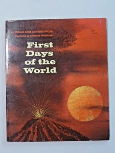 Vtg. FIRST DAYS OF THE WORLD Gerald Ames & Rose Wyler 1st 1966 Scholastic 7260 - Picture 1 of 7