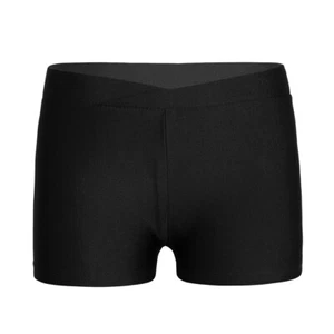 Kids Girls Costume Sides Slit Dancewear Jazz Shorts Teens Sequins Hip Hop Booty - Picture 1 of 90