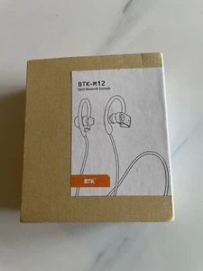 Sport earbuds bluetooth wireless BTK-M12 - Picture 1 of 3