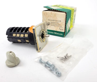 T2b-5-2849.64/e-NA Klockner-Moeller 16A 600V T2 Flush Mounting Cam Switch/Handle - Image 1 of 3