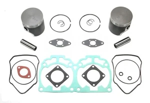 2001 Ski-Doo Summit 700 Highmark X SPI Pistons Bearings Gaskets Top End Rebuild - Picture 1 of 12