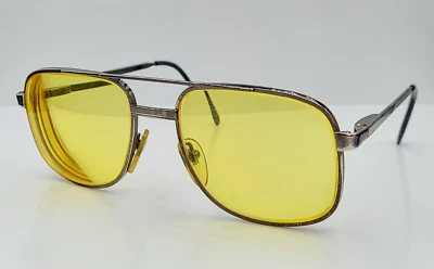 Vintage AO Safety 8850 Gray Pilot Metal Sunglasses USA FRAMES ONLY - Image 1 of 4