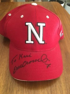 Nebraska Huskers Hat SIGNED by Eric crouch #7 Adjustable College Football - Picture 1 of 7