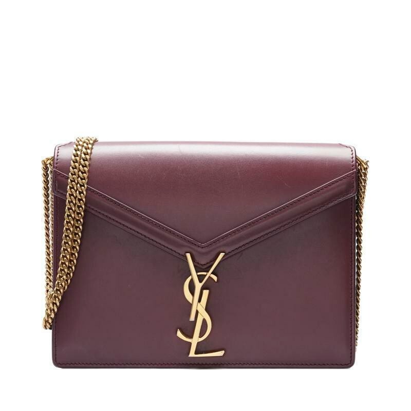 ショルダーバッグ・ポシェット Saint Laurent Plum Leather Large Saint Laurent Purple Bags & Handbags for Women for sale | eBay