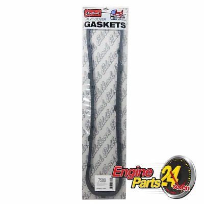 CHEVY BB 396 427 454 502 VALVE ROCKER COVER GASKETS 1 PAIR 5/16 EDELBROCK 7580 - image 1 of 2