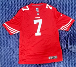 Nike Kaepernick Jersey San Francisco 49ers NFL Nike Red On Field Men's XL #7 - Picture 1 of 13