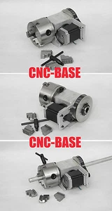 hollow shaft 4axis, rotary axis. 4th axis A axis for cnc router 100mm chuck - Picture 1 of 1