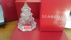 Waterford Kristall grün/klar Weihnachtsbäume - 6 1/2" hoch - Bild 1 von 4
