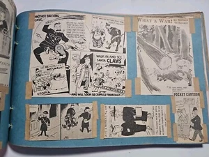 Vintage WW2 Wartime Cartoons Mainly From Daily Mail Oct 1945-Dec 1945, 127 Pages - Picture 1 of 24