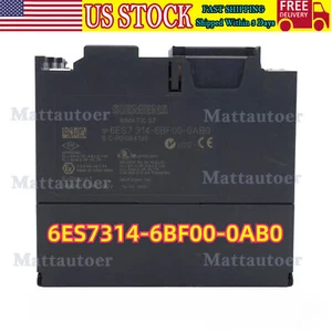 New Siemens 6ES7 314-6BF00-0AB0 6ES7314-6BF00-0AB0 SIMATIC S7-300 CPU 314C-2 PTP - Picture 1 of 6
