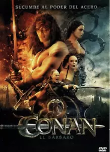 CONAN "El Barbaro" (2ª Mano) Arnold Schwarzenegger DVD Zona 2 L-34 - Imagen 1 de 4
