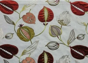 Harlequin Tembok Fabric Embroidery 2m RRP 132m - Picture 1 of 8
