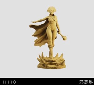 1/64 Resin Fantasy Space Warrior Unpainted 1110 - Picture 1 of 1