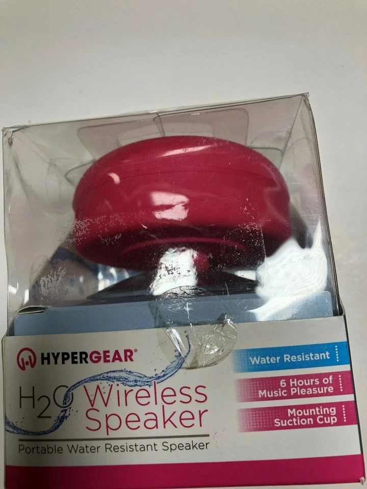 HyperGear Water Resistant Wireless Bluetooth Portable Shower Speaker-Music/Calls - Image 1 of 1
