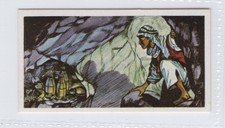 Tea Trade Card 1961. Finding the Dead Sea Scrolls in Qumran Caves, Judea