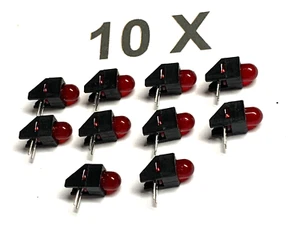 HLMP-4700-C00B2, LED, 5mm, Rot, 626nm, 1,2-2,3mcd, 2mA, 1,9V,50°,AVAGO, 10 Stück - Bild 1 von 5