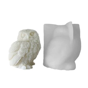 Aromatherapy Mold 3D Owl Epoxy Mold for DIY Handmade Soap - Picture 1 of 8