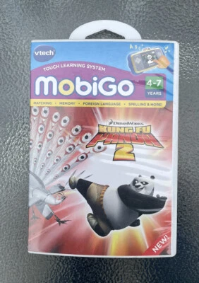 Kung Fu Panda 2 Dreamworks VTech MobiGo with 5 Learning Games Included No Book - Image 1 of 3