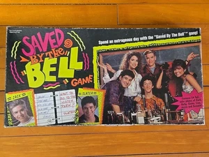 Vintage Saved By the Bell Board Game 1992 Pressman 100% Complete Ex. Condition - Picture 1 of 8