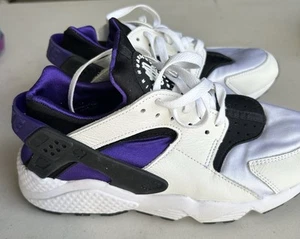 Nike Air Huarache White Lapis Purple Women’s US Size 9 EU 40.5 DH4439-105 - Picture 1 of 7