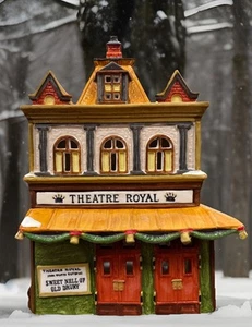 Departamento 56 Christmas Dickens Village “Theatre Royal” #5584-0 Caja y Luz Como Nueva - Imagen 1 de 6