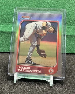 John Valentin 1997 Bowman Chrome Refractor #15 Boston Red Sox - Image 1 of 2
