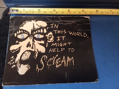 1986 Promo JANES ADDICTION Postcard HANDBILL Poster FLYER Scream PORNO FOR PYROS - Image 1 of 4