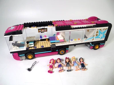 Lego Friends 41106 Pop Star Tour Bus Set con Minifiguras Solo Sin Altavoces Accesorios Foto 1 de 4