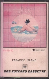 Lake Paradise Island cassette Spain Cbs 1979 cassette white shell with orange - Picture 1 of 2