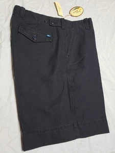 NWT Tommy Bahama Nomad Twill Short Mens 58% Linen/42% Cotton Blue Tahoe 35 - Picture 1 of 5