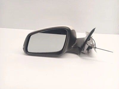 Оригинальное белое 6-контактное зеркало со стороны водителя для левой двери BMW F30 320i 328i 13–18 годов выпуска  - Изображение 1 из 4