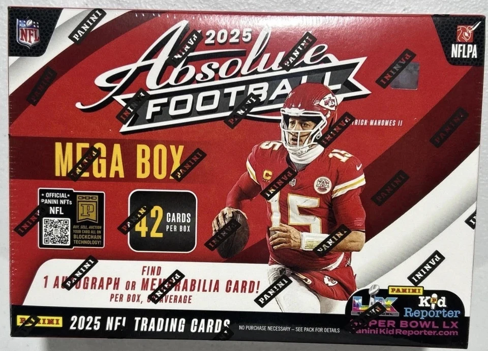 2025 Panini Absolute Football Hobby Mega Box - Image 1 of 1