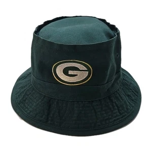 Cappello a secchiello Kee & Ed Green Bay Packers OSFM logo verde usato - Foto 1 di 15