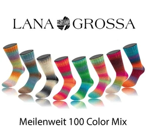 Lana Grossa Meilenweit 100 Color Mix Sparks – Strapazierfähiges Sockengarn - Bild 1 von 17