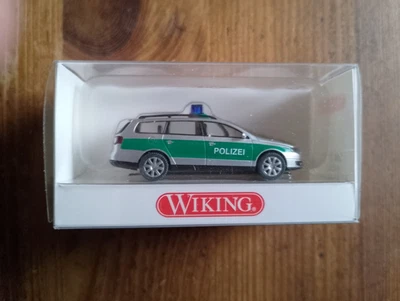 Modellauto Wiking VW Passat Variant Polizei 1042733 - Bild 1 von 2